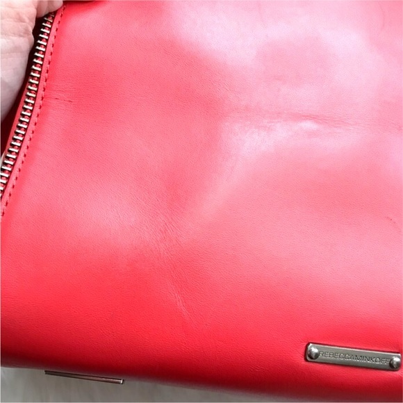 *Rare* Rebecca Minkoff Hot Red Mini Perry Tote - Picture 8 of 8